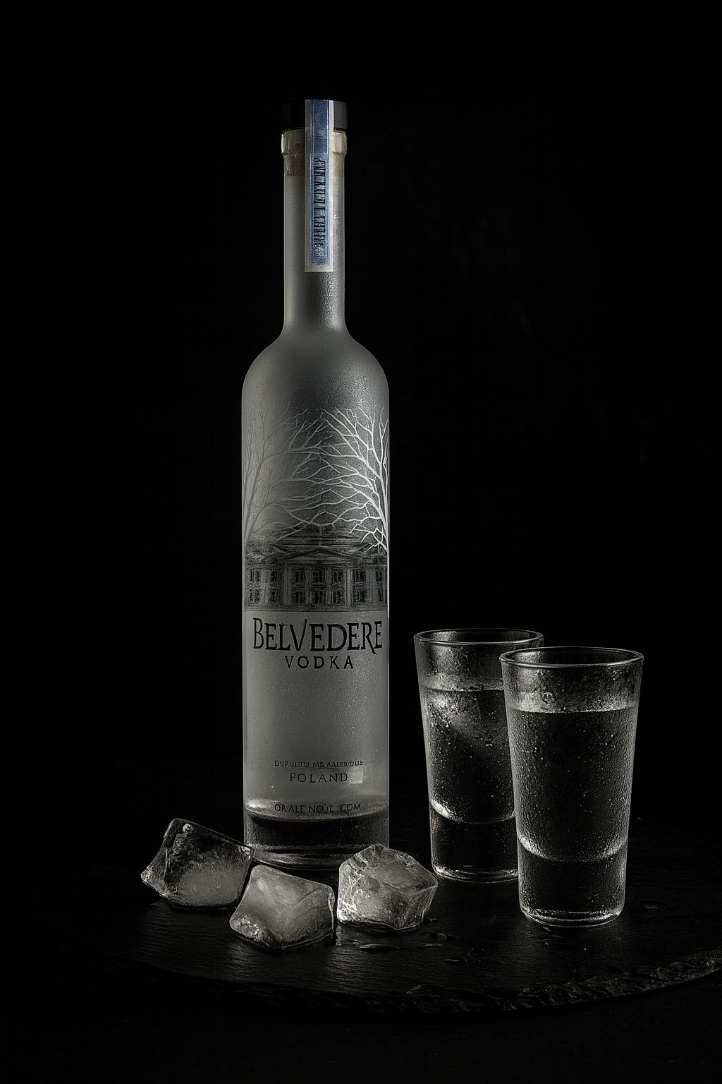 Flasche Belvedere Wodka 0,7